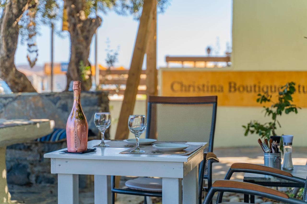 Christina Boutique Studios Elounda Exterior foto